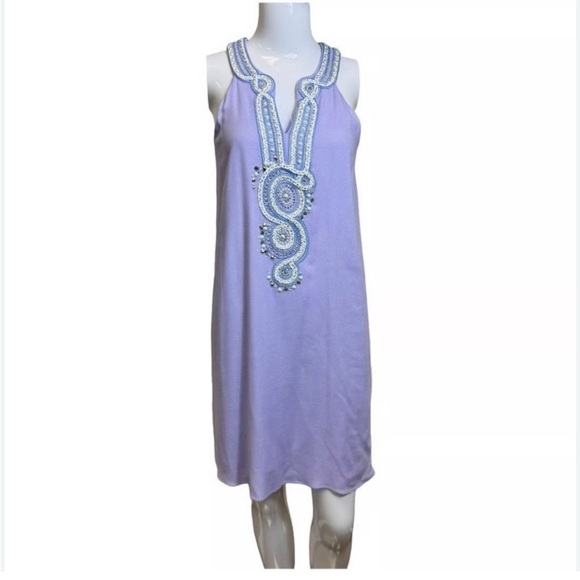 Lilly Pulitzer Dresses & Skirts - Lilly Pulitzer Lavender Sleeveless Mini Dress
